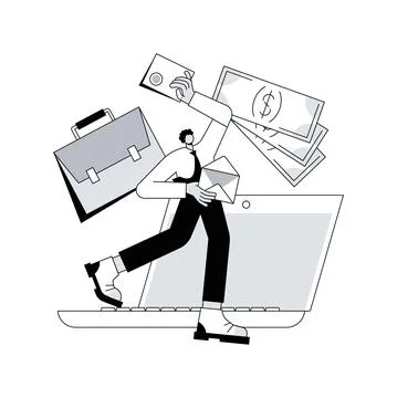 Job offer abstract concept vector illustration. Ilustración de archivo