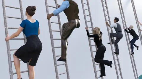 Job Satisfaction Stock Illustration