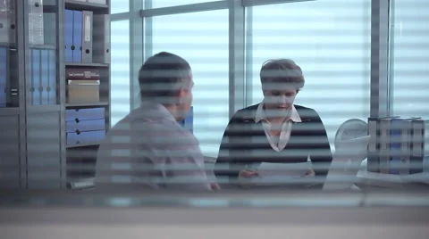 The Job Search And Interview Stock Footage 61730575