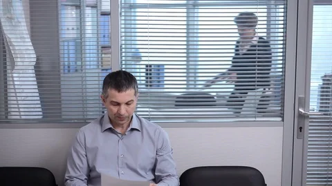 The Job Search And Interview Stock Footage 90422840