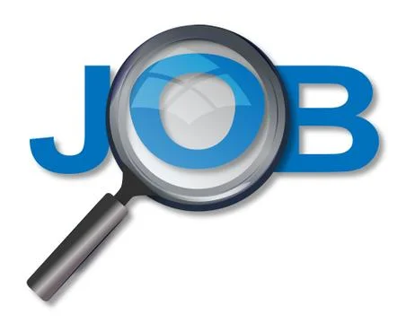 Job search Stock Illustration