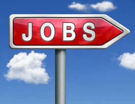 Job search Stock Illustration