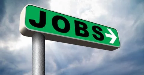 Job search Stock Illustration