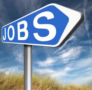 Job search Illustrazione stock