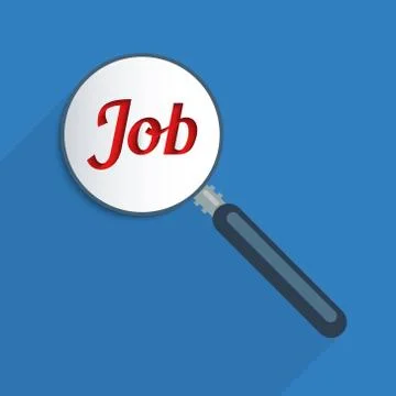 Job searching Stock Illustration