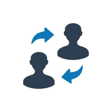 Job Switch Icon Stock Illustration