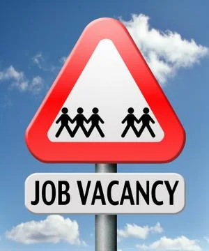 Job vacancy Stock Illustration
