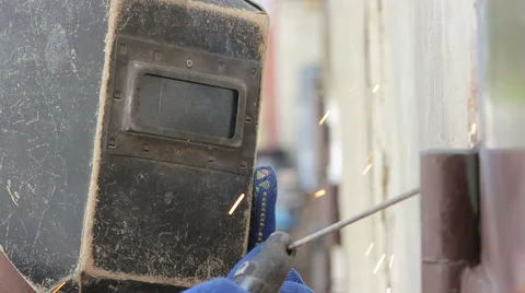 Job of welder Stock Footage 51219898
