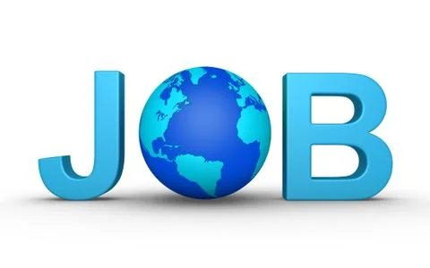 Job worldwide Stock Illustration
