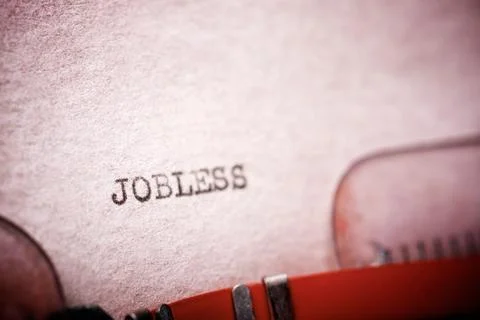 Jobless concept view Stock Photos