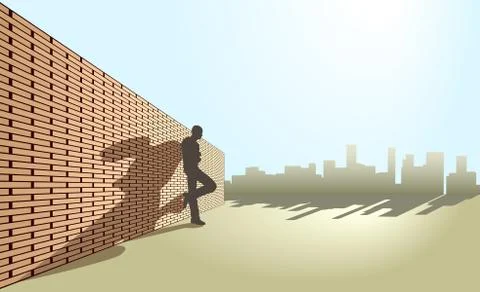 Jobless Stock Illustration