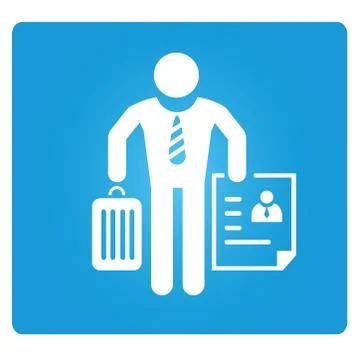 Jobless man Stock Illustration