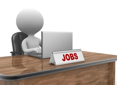 Jobs concept Stock-Illustration