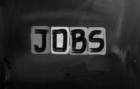Jobs Concept Stock Illustration