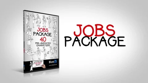Jobs Pack 스톡 After Effects