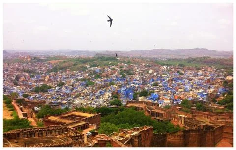 Jodhpur the blue city Stock Photos