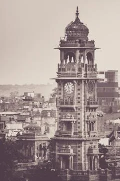 Jodhpur clock tower Stock Photos