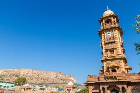 Jodhpur Clocktower Stock Photos
