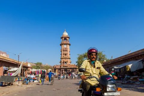 Jodhpur Clocktower Stock Photos