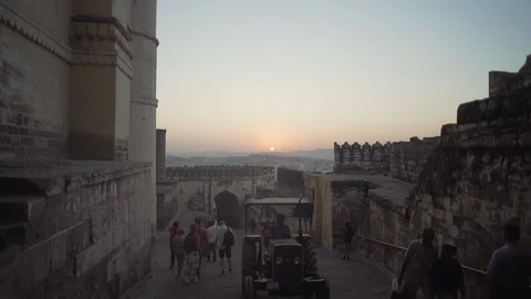 Jodhpur fort Video stock 111670404