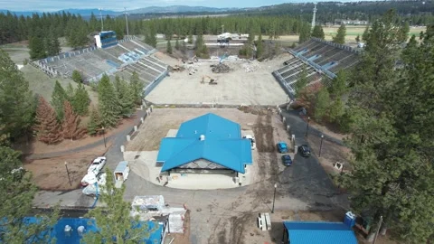 Joe Albi Stadium Demolition Progress 4 스톡 동영상 172323669