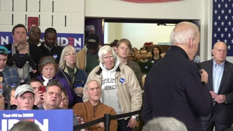 Joe Biden making moral case for US to be leaders. Vidéo 144121527