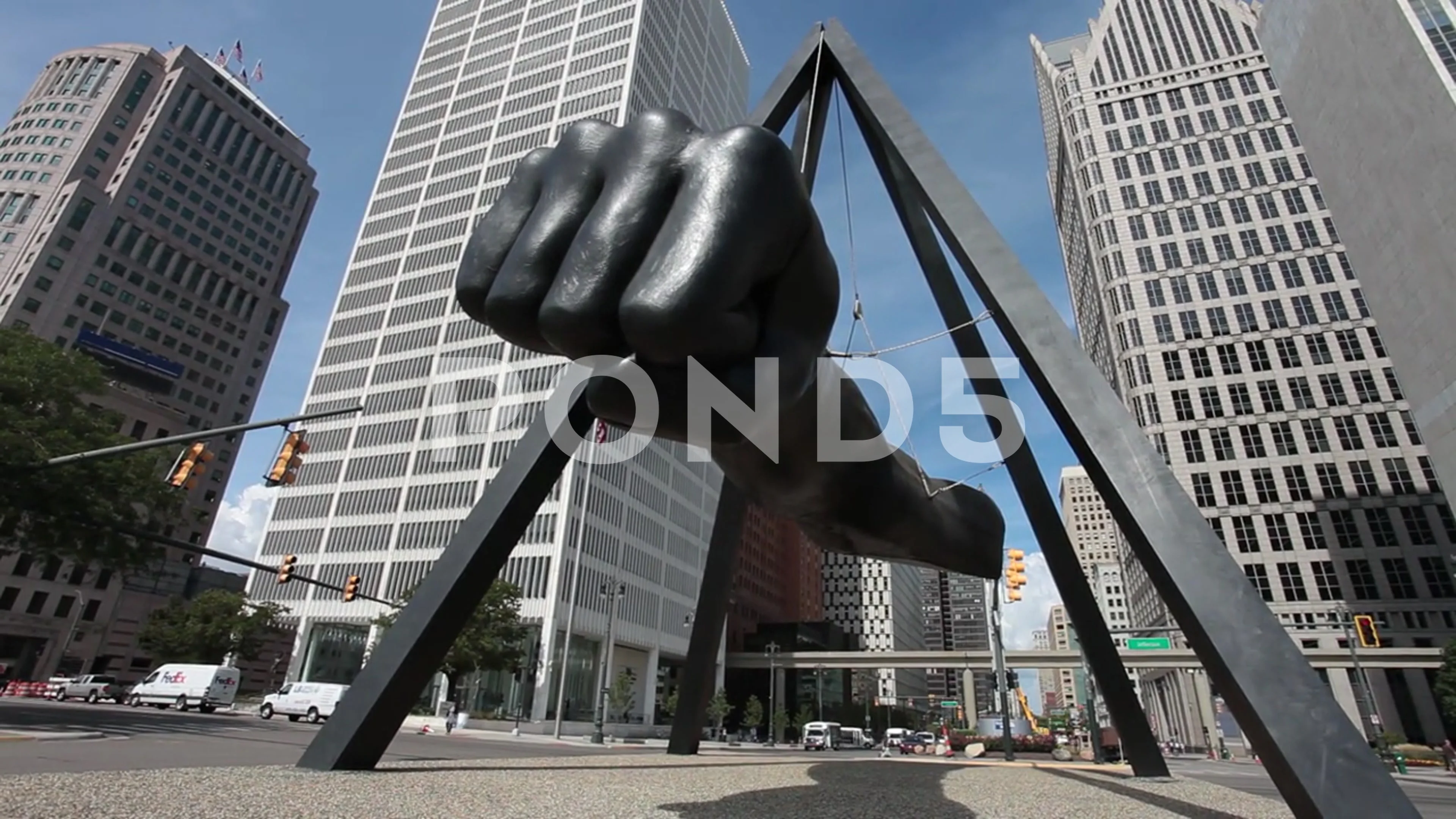 Digital Download the Fist Monument to Joe Louis Detroit 