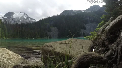 Joffre Lakes in BC Canada Stock Footage 131414959
