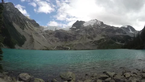 Joffre Lakes in BC Canada Stock Footage 131415973