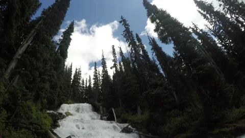 Joffre Lakes in BC Canada Stock Footage 131420741