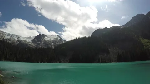 Joffre Lakes in BC Canada Stock Footage 131421677