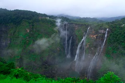 Jog falls 스톡 사진