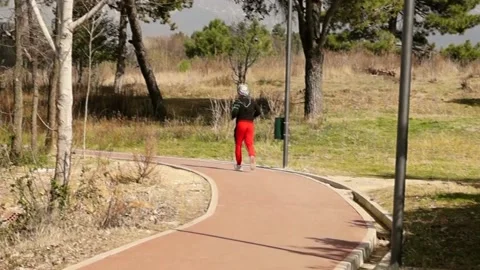 Jogger Stock Footage 132624734
