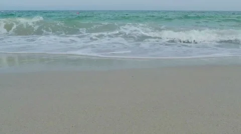 Jogging along the Seashore Stock Footage 51376129