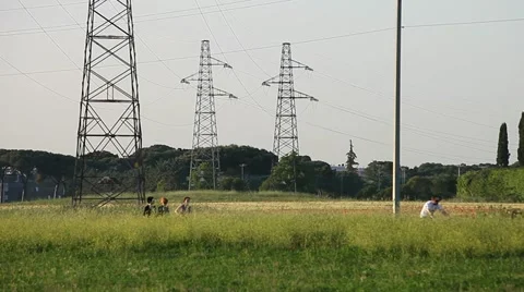 Jogging and walking in the park Stock Footage 11135290