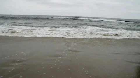 Jogging on beach feet Stock-Footage 791517