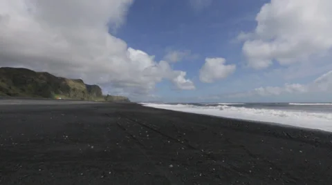 Jogging on the beach Stock Footage 39149120