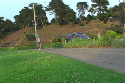 Jogging Stock Footage