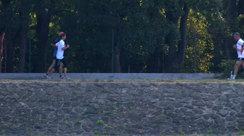 Jogging Stockbeeldmateriaal 528001