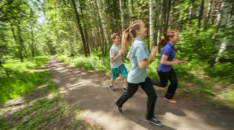 Jogging Stock Footage 25407408