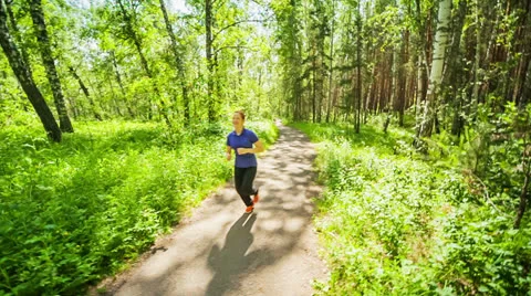 Jogging Stock Footage 25580207