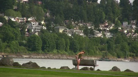 Jogging Girl Stock Footage 20530614
