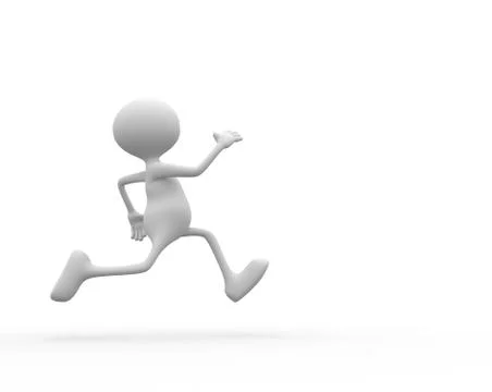 Jogging Illustrazione stock