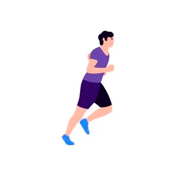 Jogging Stock Illustration
