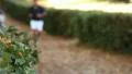 Jogging at park HD Footage