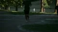 Jogging in the park HD Footage