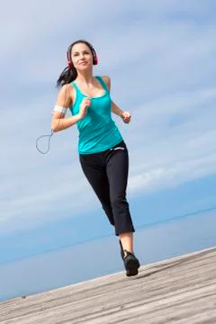 Jogging Stock Photos