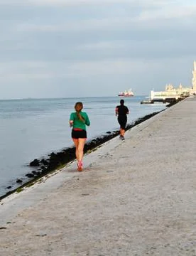 Jogging Stock Photos