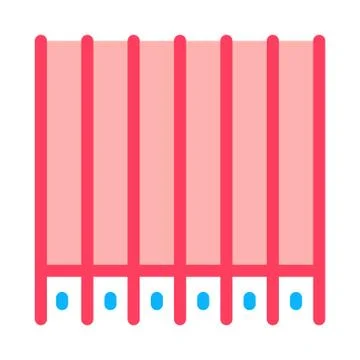 Jogging Runners Top View Icon Vector Outline Illustration Illustrazione stock
