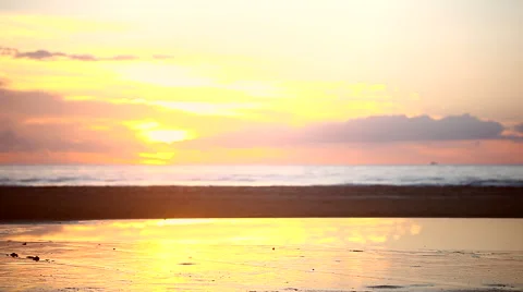 Jogging at Sunrise Stock Footage 48133346